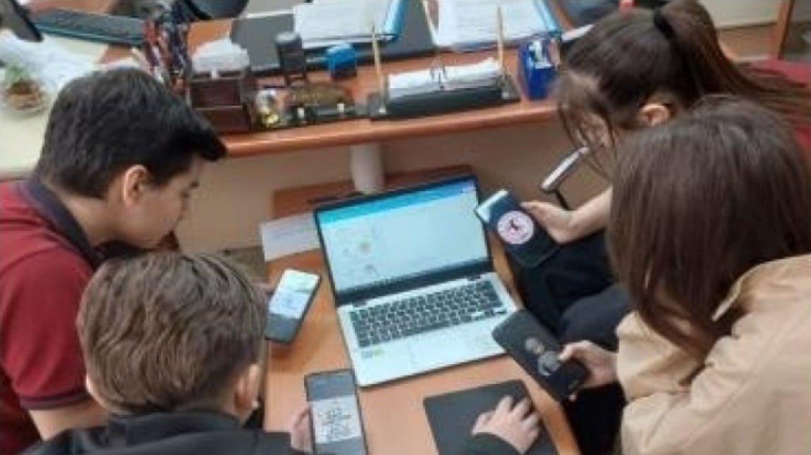 OKULUMUZUN E-TWINNING ÇALIŞMASI DEVAM EDİYOR